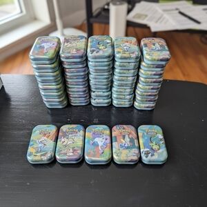 Pokemon Mini Tin Set X5